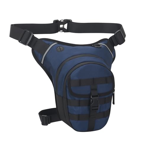 Bolsa para piernas con correas MOLLE y compartimentos acolchados
