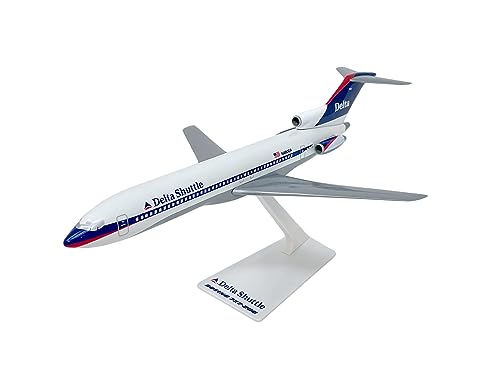 Flight Miniatures Delta Shuttle (97-00) 727-200 1:200 Scale - Plastic Snap-Fit Model Airplane - Collectible Replica of Delta Shuttle Airlines Aircraft Part# ABO-72720H-033