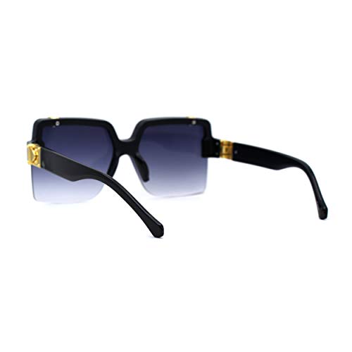 SA106 Retro Unique Flip Up Mafia Plastic Sunglasses4