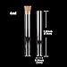 ocpcrn Glass Test Tubes with Cork Stoppers,Glass Test Tubes with Cork Stoppers Pack of 100 0.39x2.95 Inches Transparent