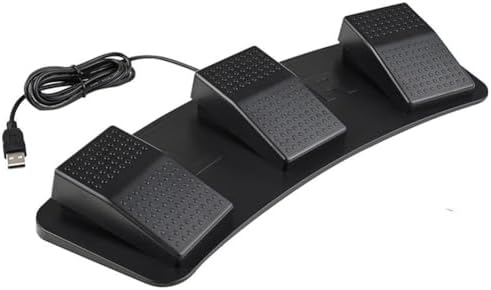 Interruttore a pedale USB, triplo programmabile