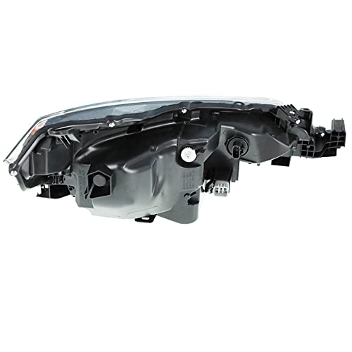 Munirater Front Left Led Projector Headlight Headlamp Assembly With Amber Corner Driver Side Replacement For 2017-2019 Corolla L/Le/Le Eco 81150-02M70 #TOP2