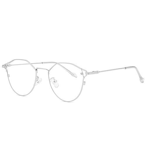 XINGYU Cat Eye Mode Anti Blue Ray Lunettes Femmes Métal Rond Ordinateur TV Jeu Blue Block Lunettes pour Conduite Pêche Running Camping Golf Loisirs Sports de Plein Air
