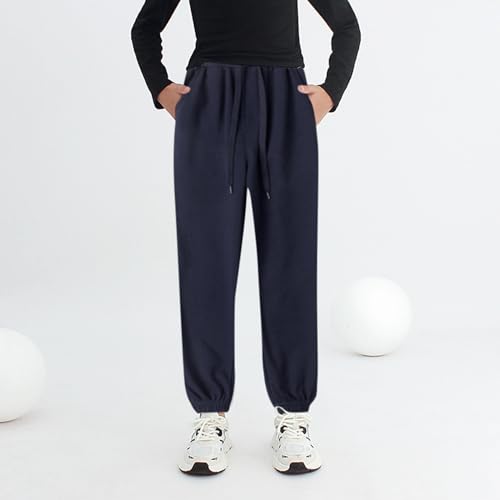 Boys Track Pants Workout Joggers Athletic Sweatpants Elastic Waist Lounge Pants Sporty Sweat Pants Kid Clothes with Pockets2