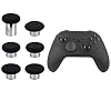 6 in 1 Metal Thumbsticks Replacement for Xbox Elite Series 2 Controllers, Thumbsticks for Elite Series 2 Core Controllers, Elite Series 2 Controller Replacement Thumbsticks (Black)