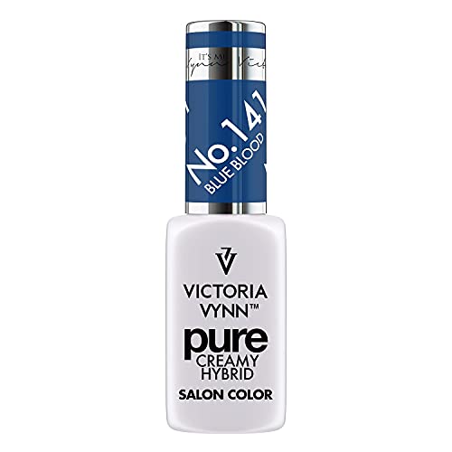 Esmalte Blue Blood 141 Victoria Vynn en tono azul crema de larga duracion y acabado brillante de 8ml 2