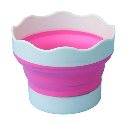 ブラシの洗浄のためのトキシック付き旅行に優しいカップ。