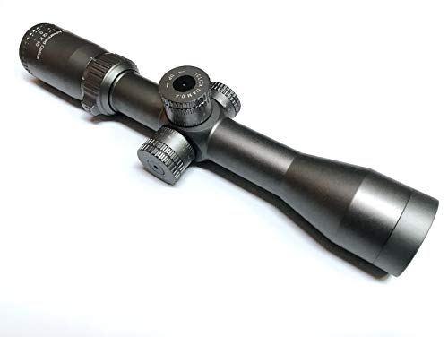 Ade Advanced Optics Titanium 3-12x40 Riflescope with 30mm Tube and Rings
