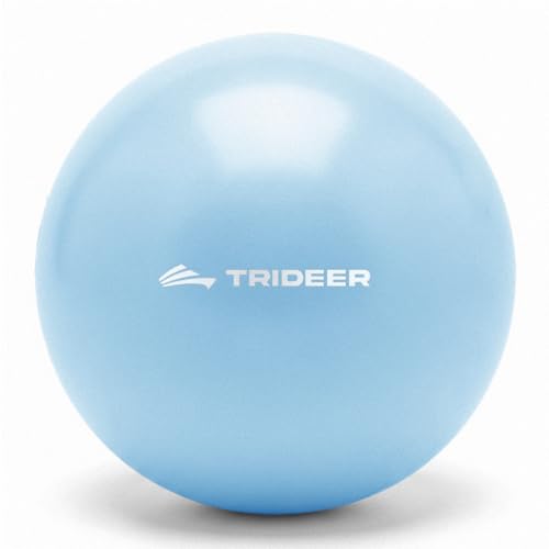 Image of Trideer 9-Inch Pilates Ball, Small Exercise Ball Pilates Equipments for Yoga, Physical Therapy, Pregnancy, Postpartum, Core Training, Balance, Stability and Stretching