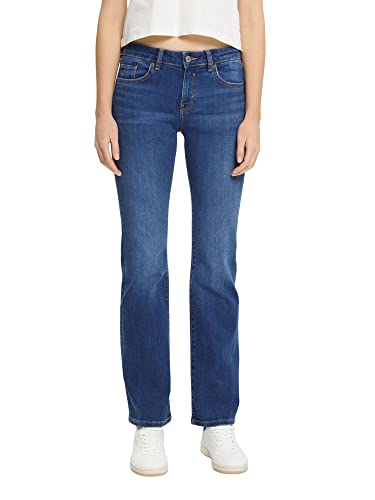Esprit Damen 992CC1B327 Jeans, 901/BLUE Dark WASH, 28/30