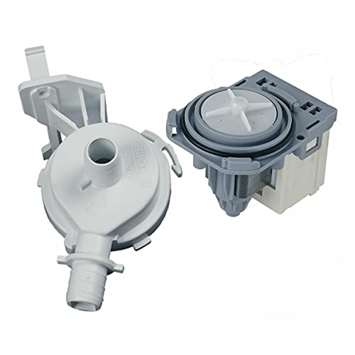 Preisvergleich Produktbild Electrolux AEG 405525055 ORIGINAL Umwälzpumpe Synchronpumpe Zirkulationspumpe Rezirkulationspumpe Magnettechnikpumpe Waschmaschinenpumpe Pumpe Kit komplett Askoll Waschmaschine auch Ikea Zanker Juno