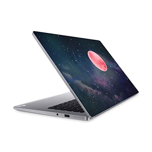 Peau autocollante anti-rayures motif espace pour protéger le châssis du Mi Notebook 14