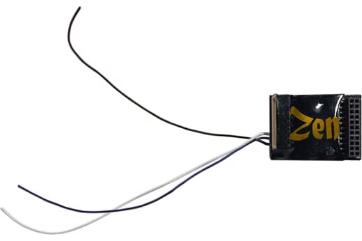 DCC Concepts DCD-ZN218.6 Zen Black Decoder 21 or 8 Pin 6 Func 23x16.5mm