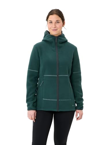 Chaqueta polar mujer VAUDE Neyland Hoody II elastica con capucha 3