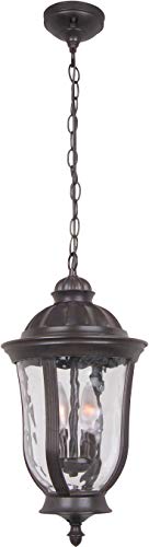 Craftmade Z6011-OBO Frances Outdoor Ceiling Pendant Lighting, 2-Light, 120 Watts, Oiled Bronze (10