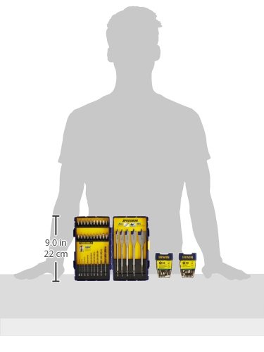 Irwin Tools 1836231 Drill and Drive Set (Pack of 72) - Boring Bits