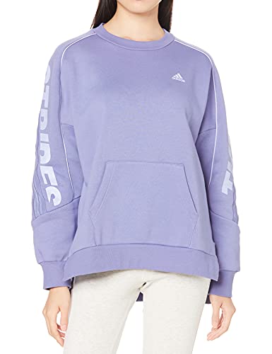 スウェット アディダス スポーツウェア スウェットシャツ BN650 レディース オービットバイオレット S