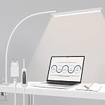 BIENSER – BIENSER Schreibtischlampe LED Klemmbar, 1100LM Schwanenhals 