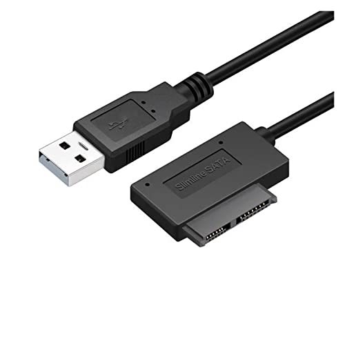 Cable Adaptador USB3.0 a Mini Sata II 7+6 13Pin 50 cm miniatura 2