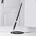Classic Metal Ballpoint Pen with Secure Chain Attached Base Stand Desk Office Counter Signature Pens Stationery Gift