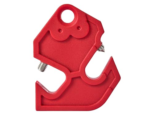 The Workplace Depot Multi Function MCB Lockout Device – Universal 1–4 Pole Circuit Breaker Safety Lockout, Reinforced Non-Conductive Plastic, Padlock Compatible, Electricians & Maintenance