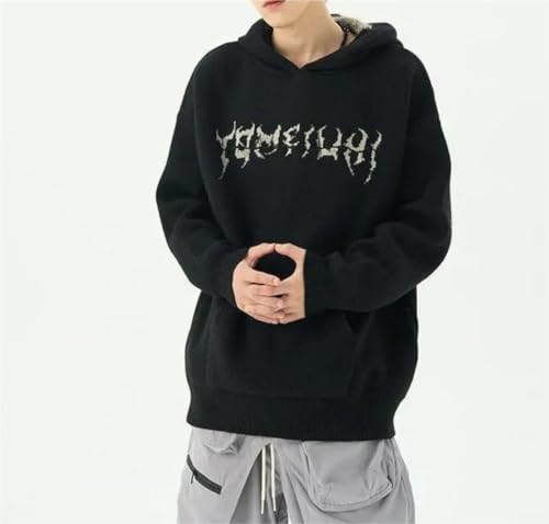 Y2K Vintage Centipede Bone Knitted Grunge Sweatershit Oversized Pullover Loose Sweater Streetwear Hoodies3