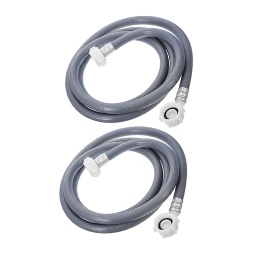 Vaguelly 2pezzi Tubo Ingresso Acqua Per Lavatrice Tubo Flessibile Per Lavatrice Tubi Compatibile Maggior Parte Delle Lavatrici Resistente Alle Perdite e Facile Da Installare