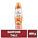 Beauty Talc with Sandalwood Extracts| Sandal, Rose, Musk & Geranium Mint Fragrance| Absorbs Excess Moisture| Dermatologically Tested| for All Skin Types (400g)