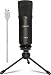 Produktbild Novox NC-1 USB Mikrofon Microphone PC Gaming Streaming Stand Studio Podcast Mic - Schwarz