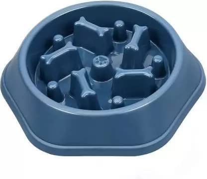RvPaws Pets Slow Feeding Bowl - Non Slip and No Choking Feeder Bowl with Bone Pattern Round Bowl - Color As Per Available (B0BSS9B8ZY) Amazon Price History, Amazon Price Tracker