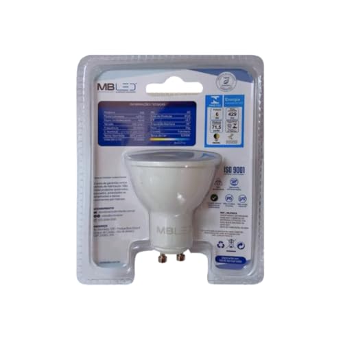 Lâmpada Dicroica LED MR16 6W 6000K Bivolt
