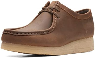 Clarks womens Padmora Oxford, Brown Smooth, 8 US (Leather Color May Vary)