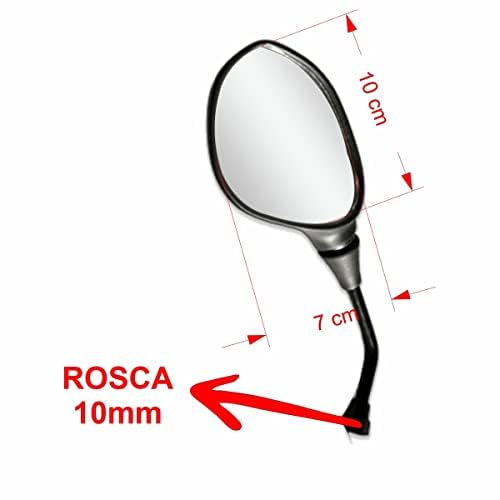 Retrovisor para Motos - modelos Mini GS F800 Fixo Rosca