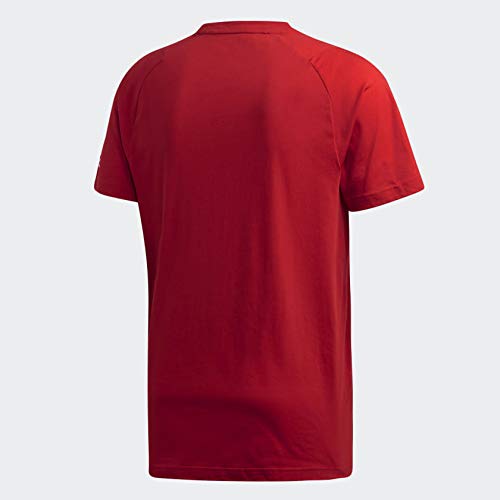 adidas Men's USA Volleyball Tee s Power Red/White/Collegiate Navy Medium