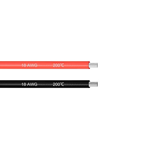 Sourcing map Filo in silicone 18 AWG Ultra
