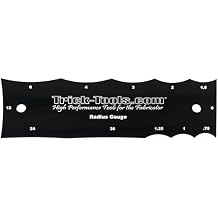 Trick-Tools Acrylic Radius Check Gauge, Contour Gauge