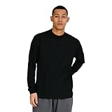 [ヘインズ] Tシャツ 長袖 丸首 綿100% 丸胴仕様 タグレス仕様 ビーフィロングスリーブポケットT H5196-090-L