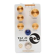 Based on LOVEPEDAL Hermida Audio Zendrive. The TAI JI DRIVE is a true reproduction of the most sought-after "amp-in-a-box" pedal of all time, delivering the tones of a truly unattainable overdriven amp. The standard in dynamic, touch-sensitive overdr...