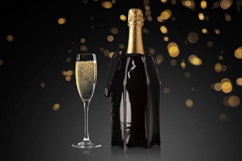 Vacu Vin 38856606 Active Champagne Cooler Black