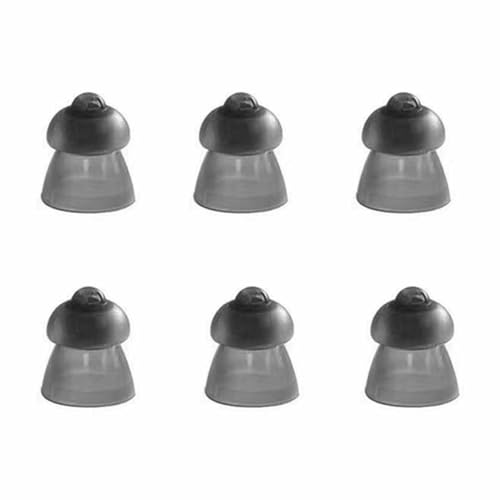 Image of 6PCS Universal Hearing Aid Accessories, Silicone Ear Tips & Domes, Soft and Durable Replacement Set for Hearing Aids & Accessories Maintenance