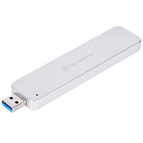 Caja externa para SSD M.2 SATA USB 3.1 Gen 2 SilverStone miniatura 2