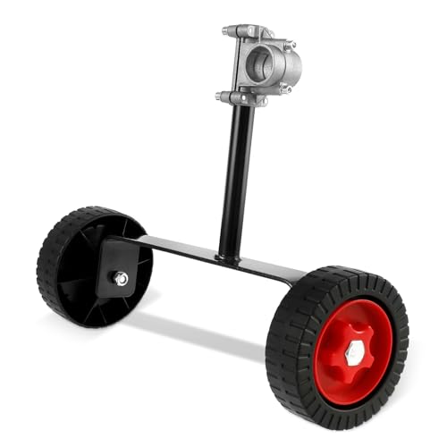 Roues de support pour tondeuse à gazon et coupe-bordure réglable