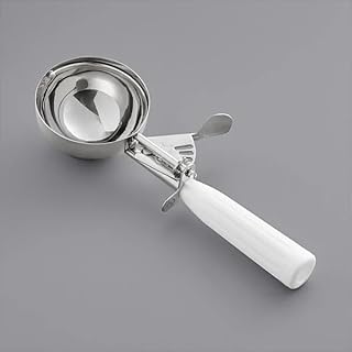 White Thumb Press Disher, #6 Size, 5.33 oz Capacity, 9.25 Inch Stainless...