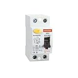 Intensidad de 25 a CABLEPELADO Interruptor diferencial industrial 2P-300mA-Clase AC-6kA Blanco 25 A