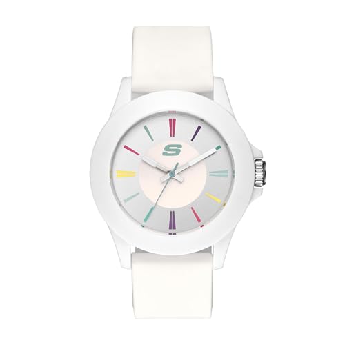 Listado de Reloj Puma Digital - los más vendidos. 38 Skechers Sr6080, Reloj Informal Unisex Adulto, Blanco Multi, Mediano