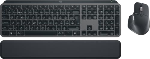 Logitech Mx Keys S Combo de alta gama con iluminación inteligente y diseño profesional