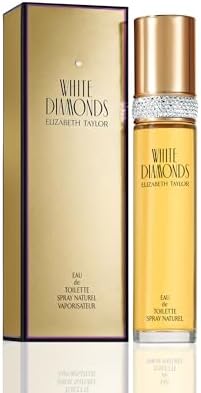 Elizabeth Taylor White Diamonds Women's Perfume, Long-Lasting Floral Fragrance for Her, Eau de Toilette EDT Spray, 1.7 fl oz