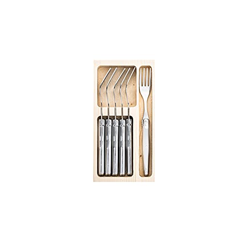 Laguiole Style de Vie Gabeln Premium Line, 6-teilig, Edelstahl
