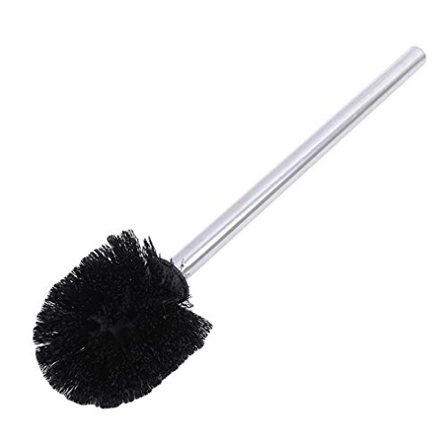 Sevenfly Durable Stainless Steel Bathroom Cleaning Toilet Brush Holder Toilet Accessory,Black