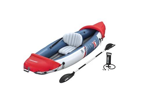 Bestway - Kayak Gonflable Hydro-Force Rapid X1, 1 pagaie, 1 Pompe à...